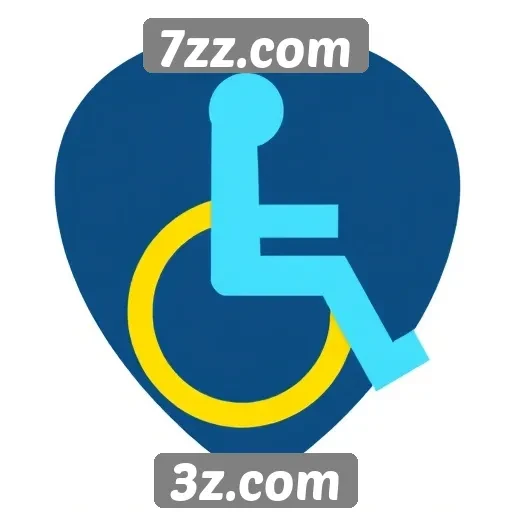 Recursos de acessibilidade e inclusão no site 7zz.com
