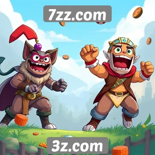 Comparativo de jogos populares na plataforma 7zz.com